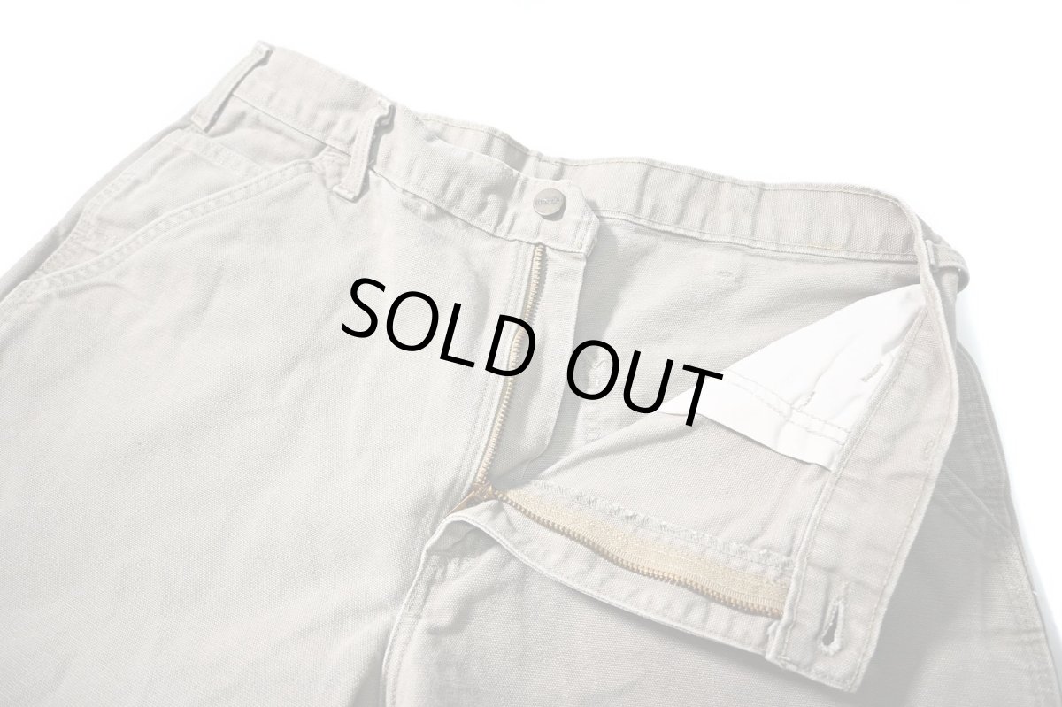 画像5: 04' Used Carhartt Duck Carpenter Pants Desert カーハート (5)