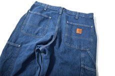 画像4: Used Carhartt Denim Carpenter Pants カーハート (4)