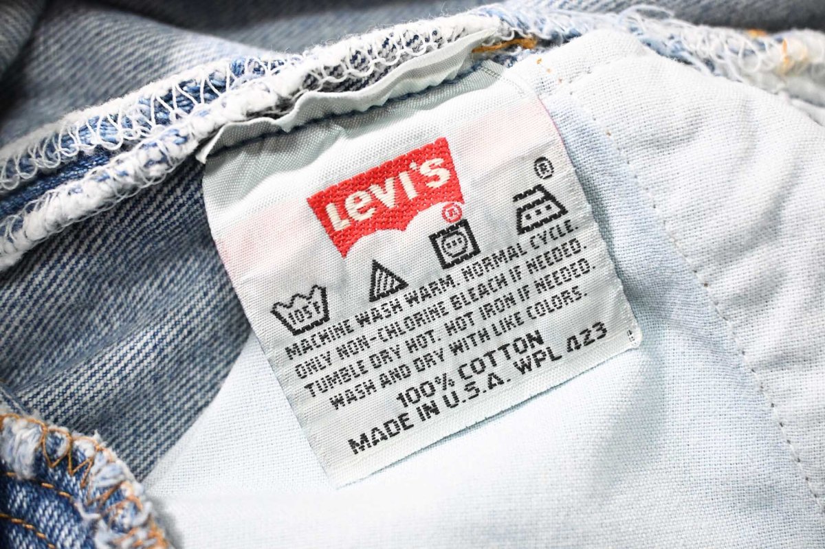 画像7: 96' Used Levi's 501 Denim Pants made in USA リーバイス (7)