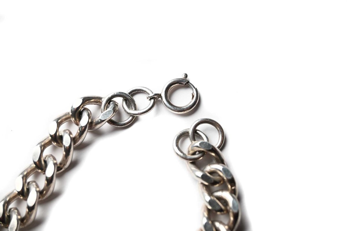 画像3: Vintage UK Silver ID Bracelet (3)