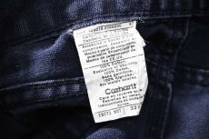 画像6: Used Carhartt Duck Pants Midnight カーハート (6)