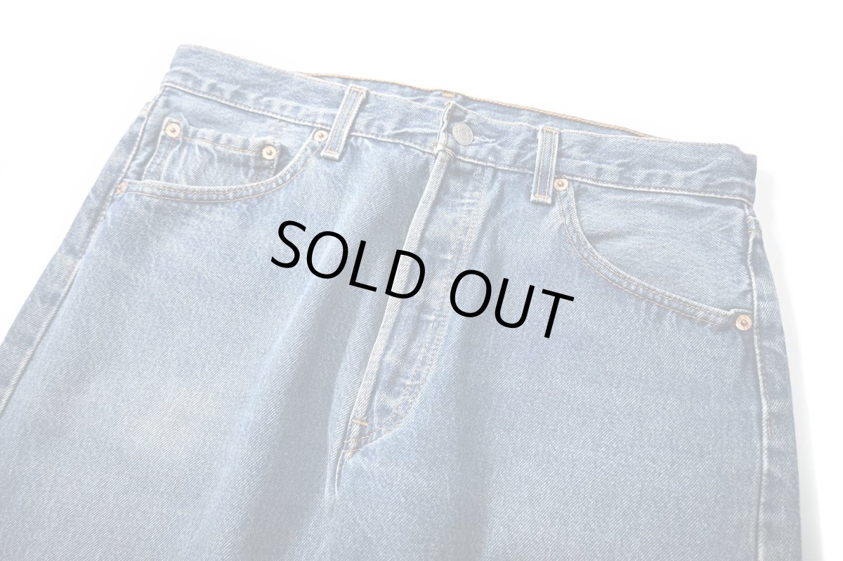 画像2: 97' Used Levi's 501 Denim Pants made in USA リーバイス (2)