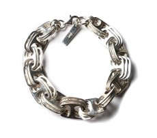 画像1: Vintage Italian Silver Bracelet (1)