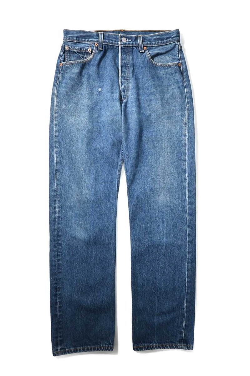 画像1: 01' Used Levi's 501 Denim Pants made in MEXICO リーバイス (1)