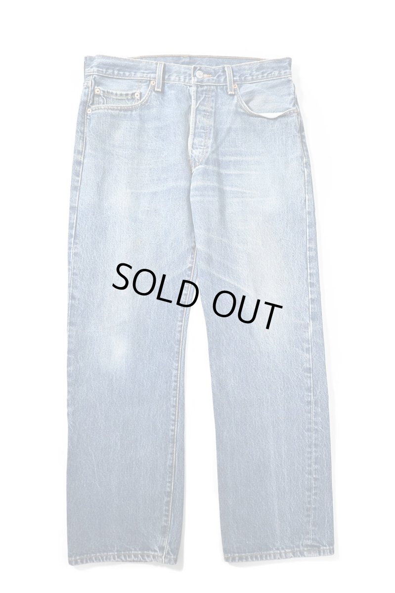 画像1: 04' Used Levi's 501 Denim Pants made in MEXICO リーバイス (1)