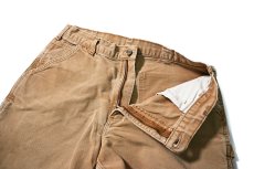 画像5: Used Carhartt Duck Carpenter Pants Brown カーハート (5)