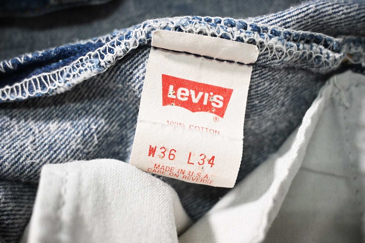 画像7: 93' Used Levi's 501 Denim Pants made in USA リーバイス (7)