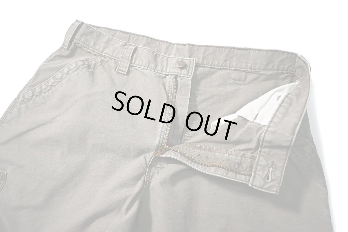 画像5: Used Carhartt B151 Canvas Utility Work Pants Light Brown カーハート (5)