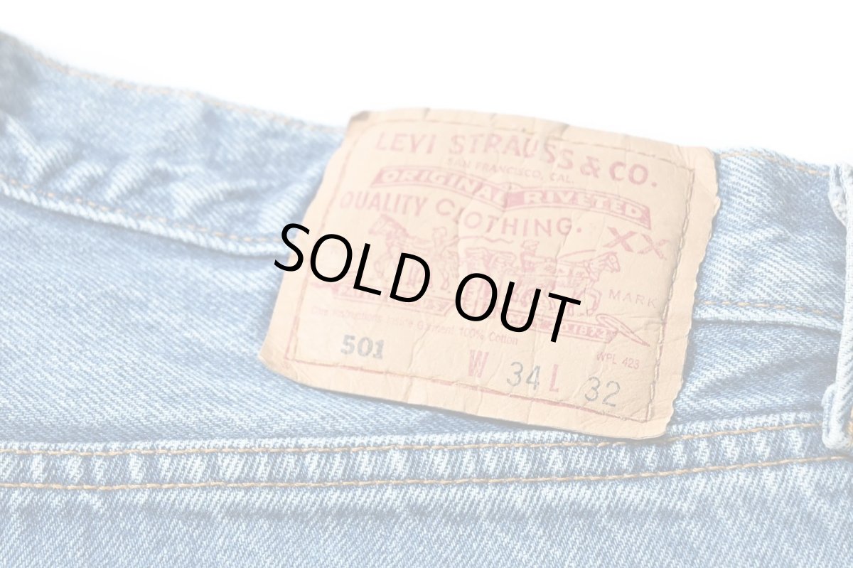 画像5: 00' Used Levi's 501 Denim Pants made in MEXICO リーバイス (5)