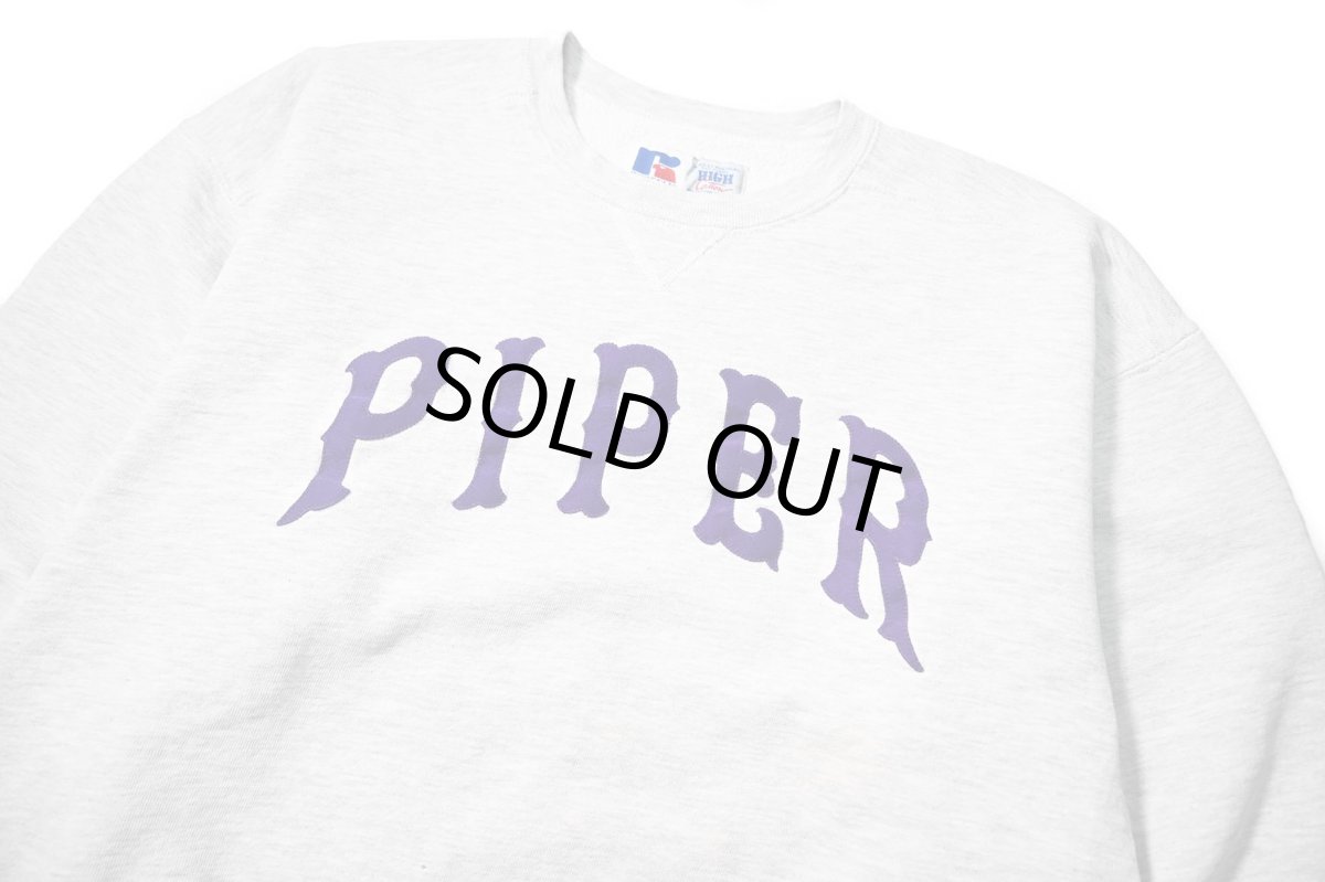 画像2: Used Russell Athletic Sweat Shirt Ash "Piper" made in USA (2)