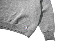 画像3: Used Russell Athletic Blank Sweat Shirt Grey made in USA (3)