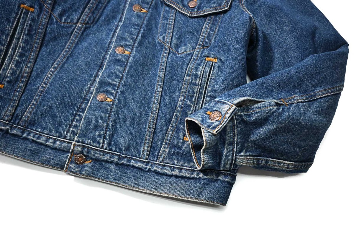画像4: 80s Used Levi's 70506-0316 Customized Blanket Lined Denim Jacket made in USA (4)