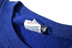画像4: Used Russell Athletic Blank Sweat Shirt Blue made in USA (4)