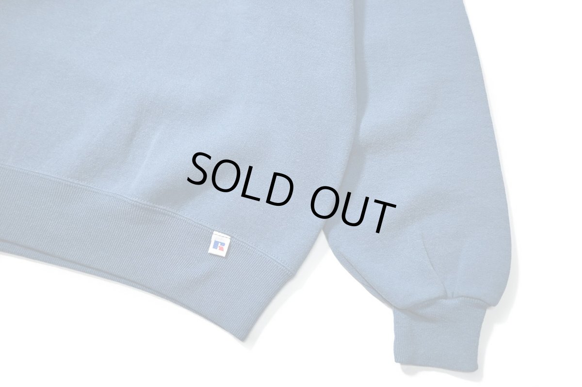 画像3: Used Russell Athletic Blank Sweat Shirt Blue made in USA (3)