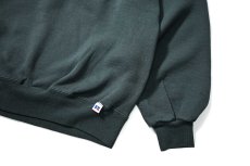 画像3: Used Russell Athletic Blank Sweat Shirt Moss made in USA (3)