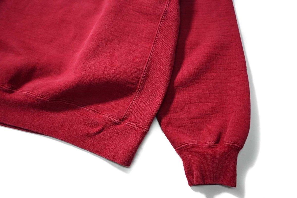 画像3: Used Russell Athletic Blank Sweat Shirt Burgundy made in USA (3)