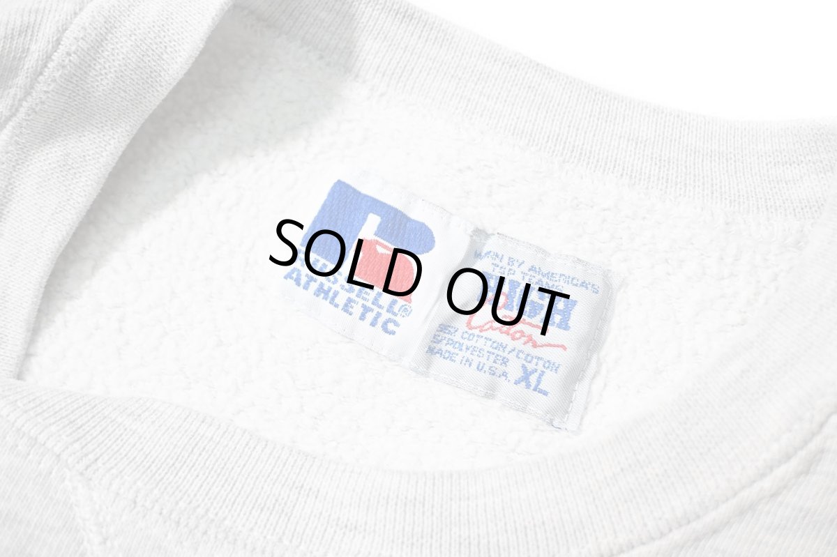 画像4: Used Russell Athletic Sweat Shirt Ash "Piper" made in USA (4)