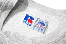 画像4: Used Russell Athletic Sweat Shirt Ash "Piper" made in USA (4)