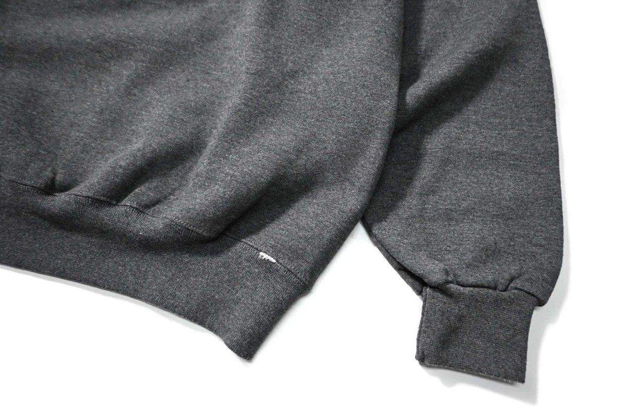 画像3: Used Russell Athletic Blank Sweat Shirt Charcoal (3)
