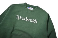 画像2: Used Russell Athletic Sweat Shirt Green "Woodsmith" made in USA (2)