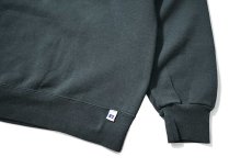 画像3: Used Russell Athletic Blank Sweat Shirt Moss made in USA (3)