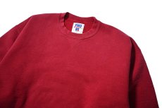 画像2: Used Russell Athletic Blank Sweat Shirt Burgundy made in USA (2)