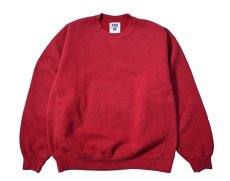 画像1: Used Russell Athletic Blank Sweat Shirt Burgundy made in USA (1)