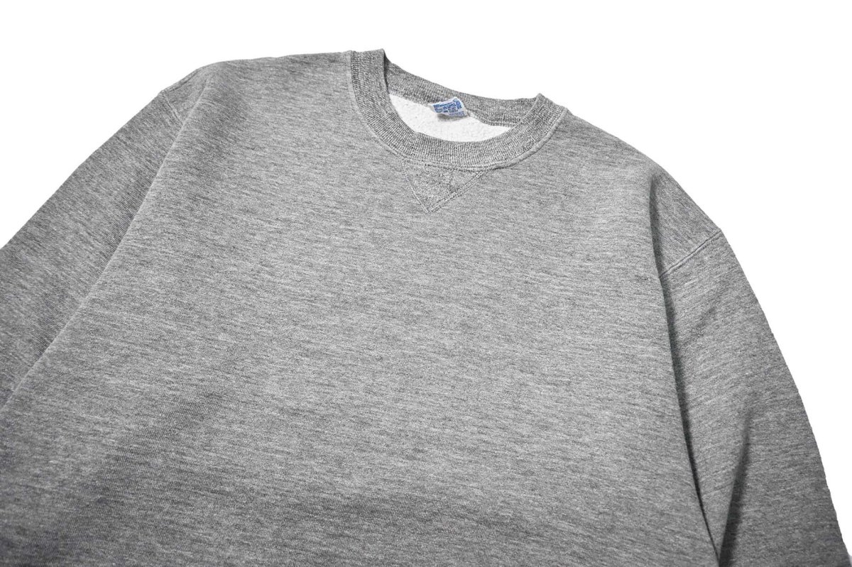 画像2: Used Russell Athletic Blank Sweat Shirt Grey made in USA (2)