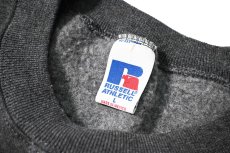 画像4: Used Russell Athletic Blank Sweat Shirt Charcoal (4)