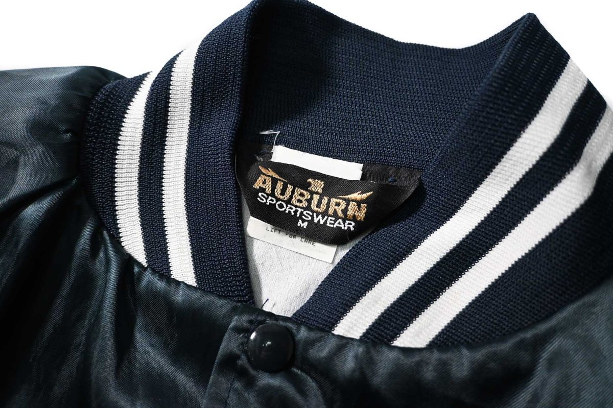 画像4: Used Satin Varsity Jacket "Las Vegas" made in USA (4)