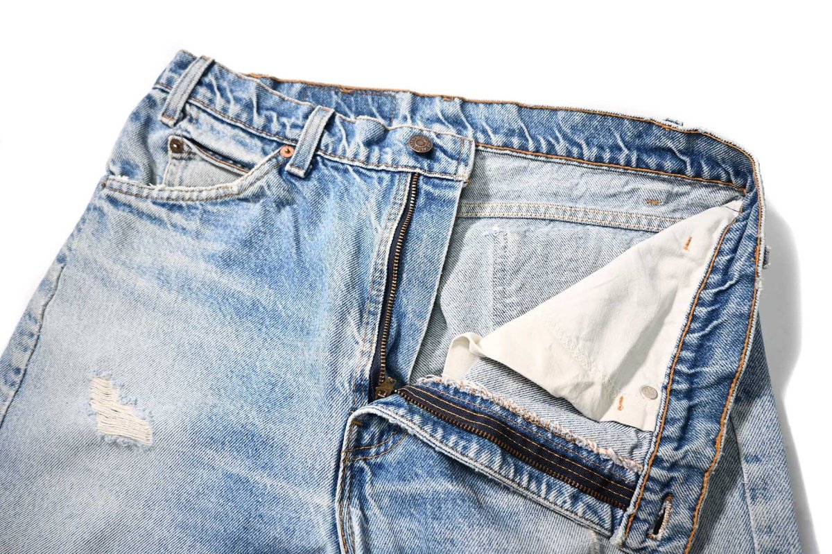 画像6: 80-90s Used Levi's 505 Denim Pants made in USA リーバイス (6)