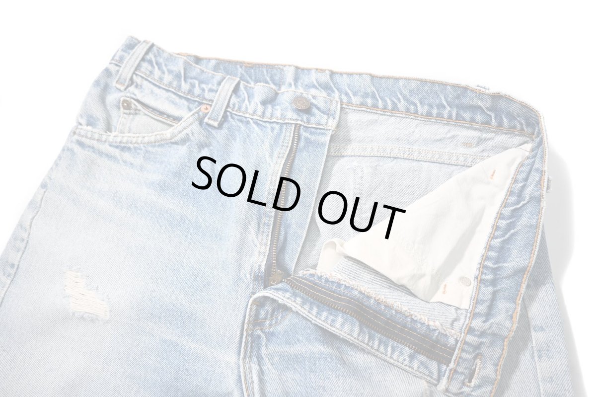 画像6: 80-90s Used Levi's 505 Denim Pants made in USA リーバイス (6)