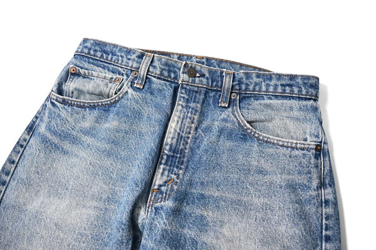 画像2: 87' Used Levi's 505 Denim Pants made in USA リーバイス (2)