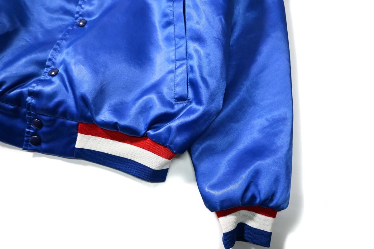 画像3: Used Satin Varsity Jacket "Chicago Cubs" made in USA (3)