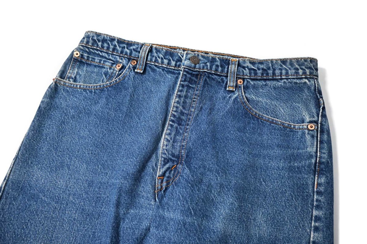画像2: 80-90s Used Levi's 505 Denim Pants made in Canada リーバイス (2)