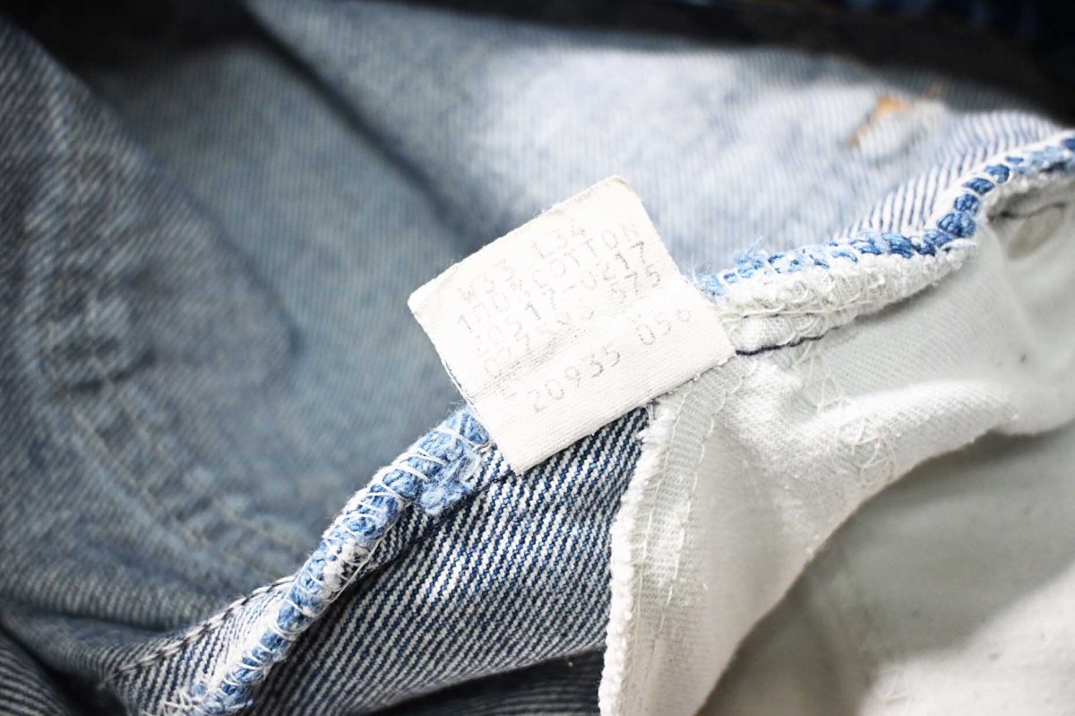 画像8: 80s Used Levi's 517 Denim Pants made in USA リーバイス (8)