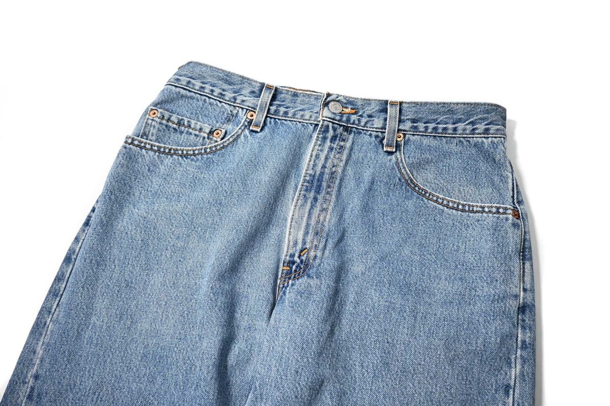 画像2: 00' Used Levi's 505 Denim Pants made in USA リーバイス (2)