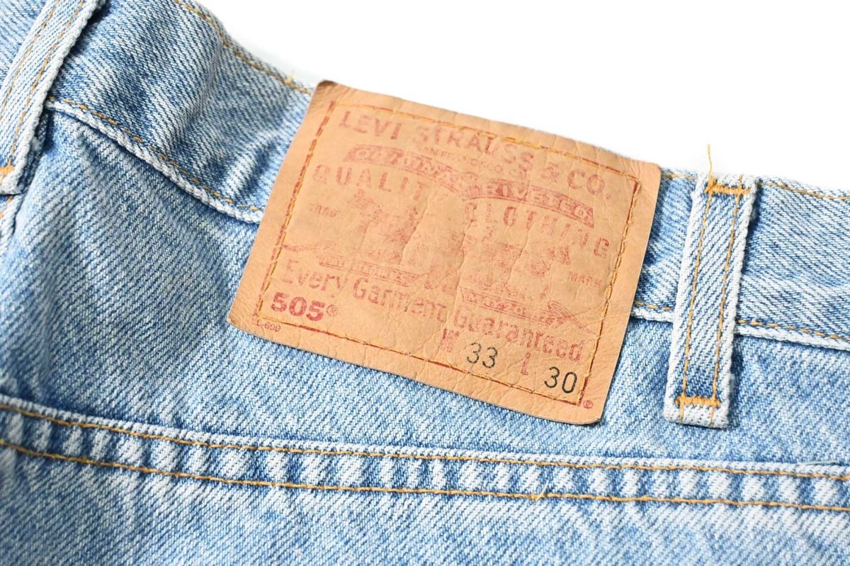画像5: 02' Deadstock Levi's 505 Denim Pants made in Mexico リーバイス (5)