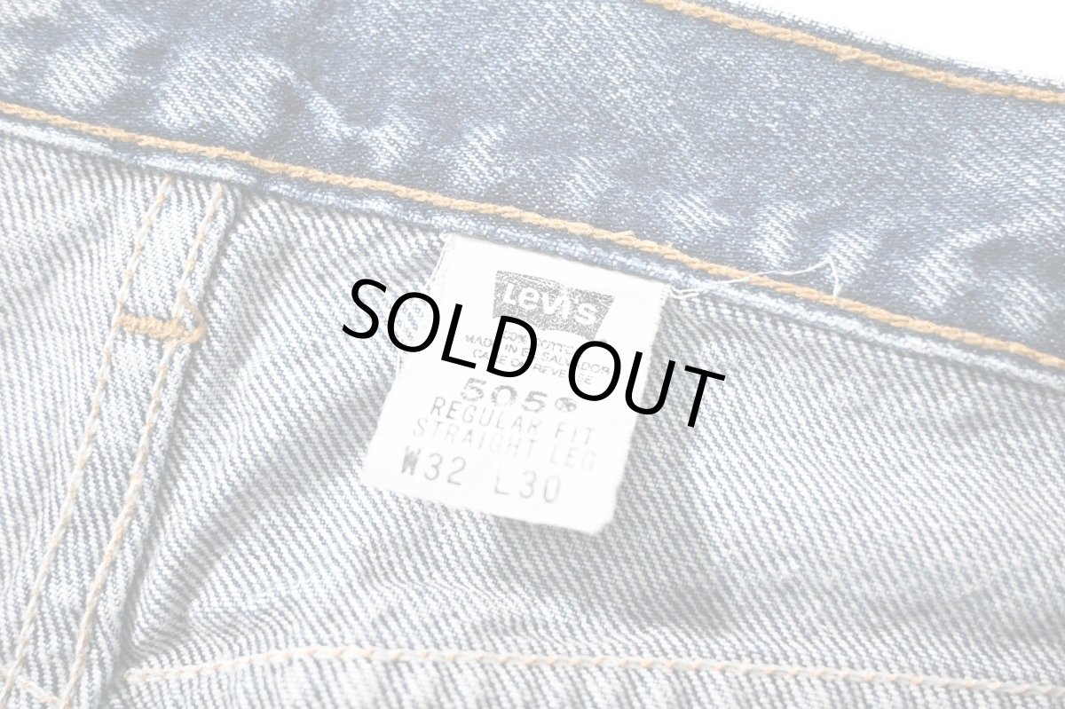 画像7: 02' Used Levi's 505 Denim Pants リーバイス (7)