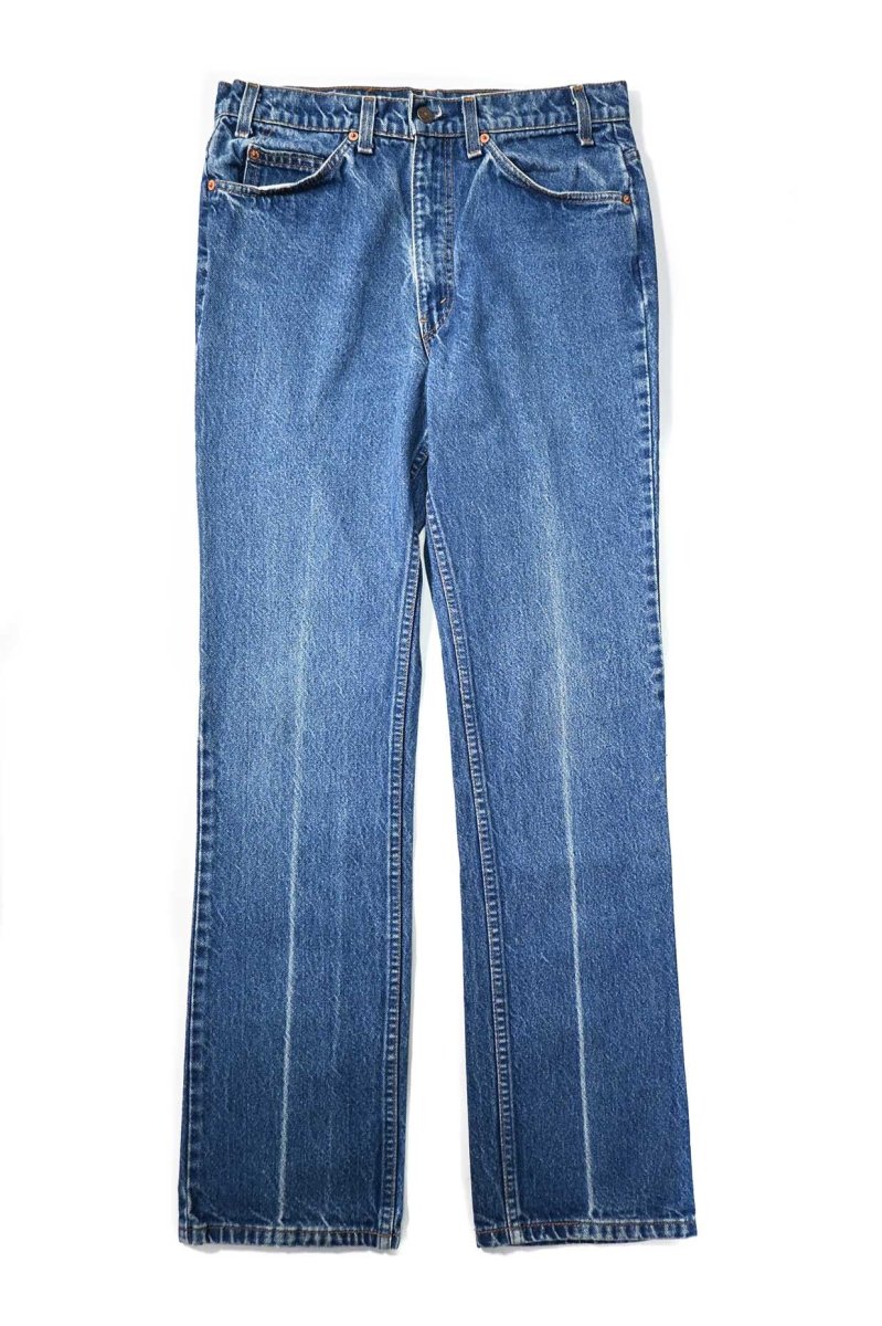 画像1: 80s Used Levi's 517 Denim Pants made in USA リーバイス (1)
