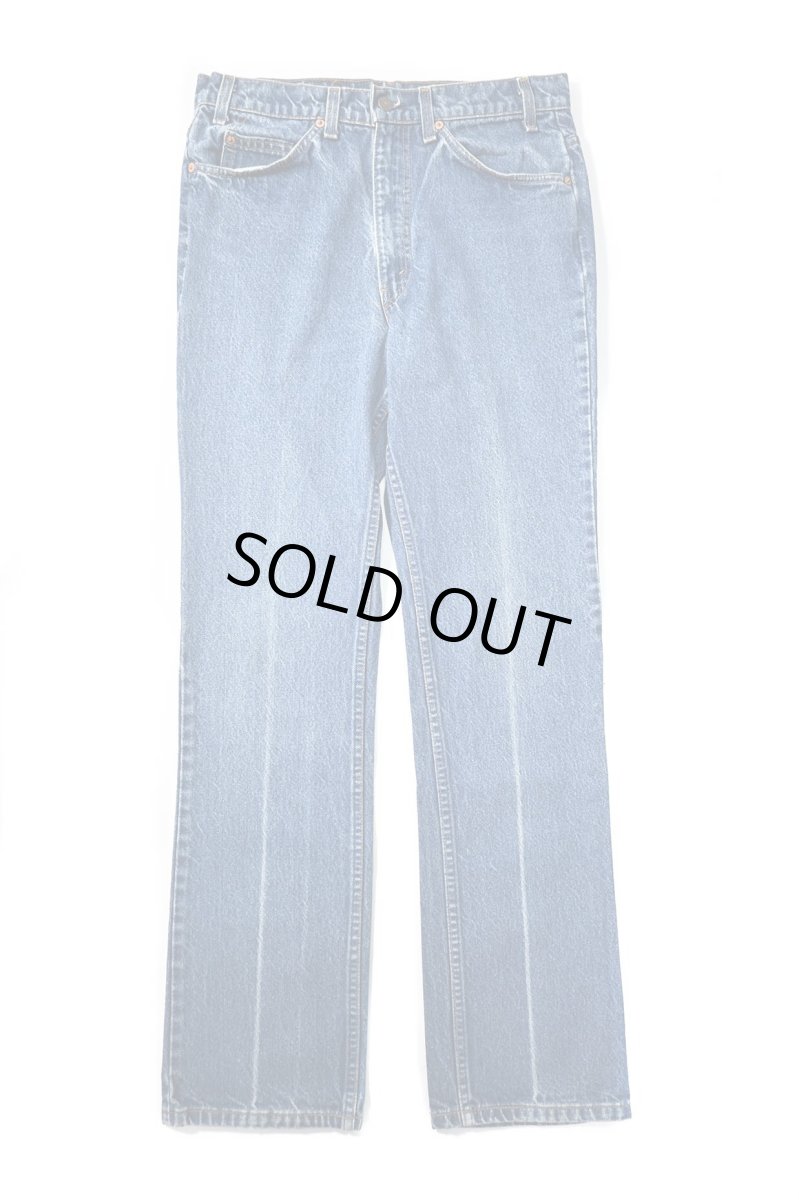 画像1: 80s Used Levi's 517 Denim Pants made in USA リーバイス (1)