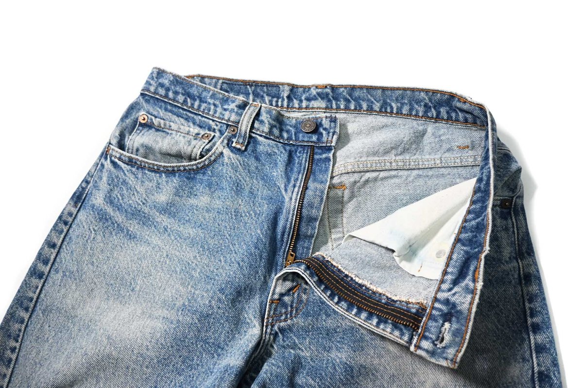 画像6: 87' Used Levi's 505 Denim Pants made in USA リーバイス (6)
