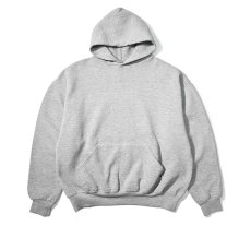 画像1: Used Russell Athletic Blank Sweat Hoodie Grey (1)