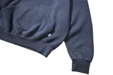 画像3: Used Russell Athletic Blank Sweat Hoodie Navy (3)