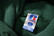 画像4: Used Russell Athletic Blank Sweat Hoodie Fade Green (4)
