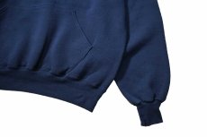 画像3: Used Russell Athletic Blank Sweat Hoodie Navy made in USA (3)