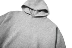画像2: Used Russell Athletic Blank Sweat Hoodie Grey (2)