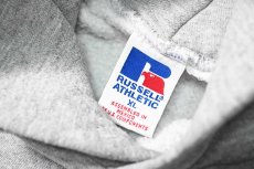 画像4: Used Russell Athletic Blank Sweat Hoodie Grey (4)