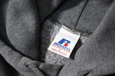 画像4: Used Russell Athletic Blank Sweat Hoodie Charcoal (4)