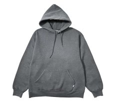 画像1: Used Russell Athletic Blank Sweat Hoodie Charcoal (1)